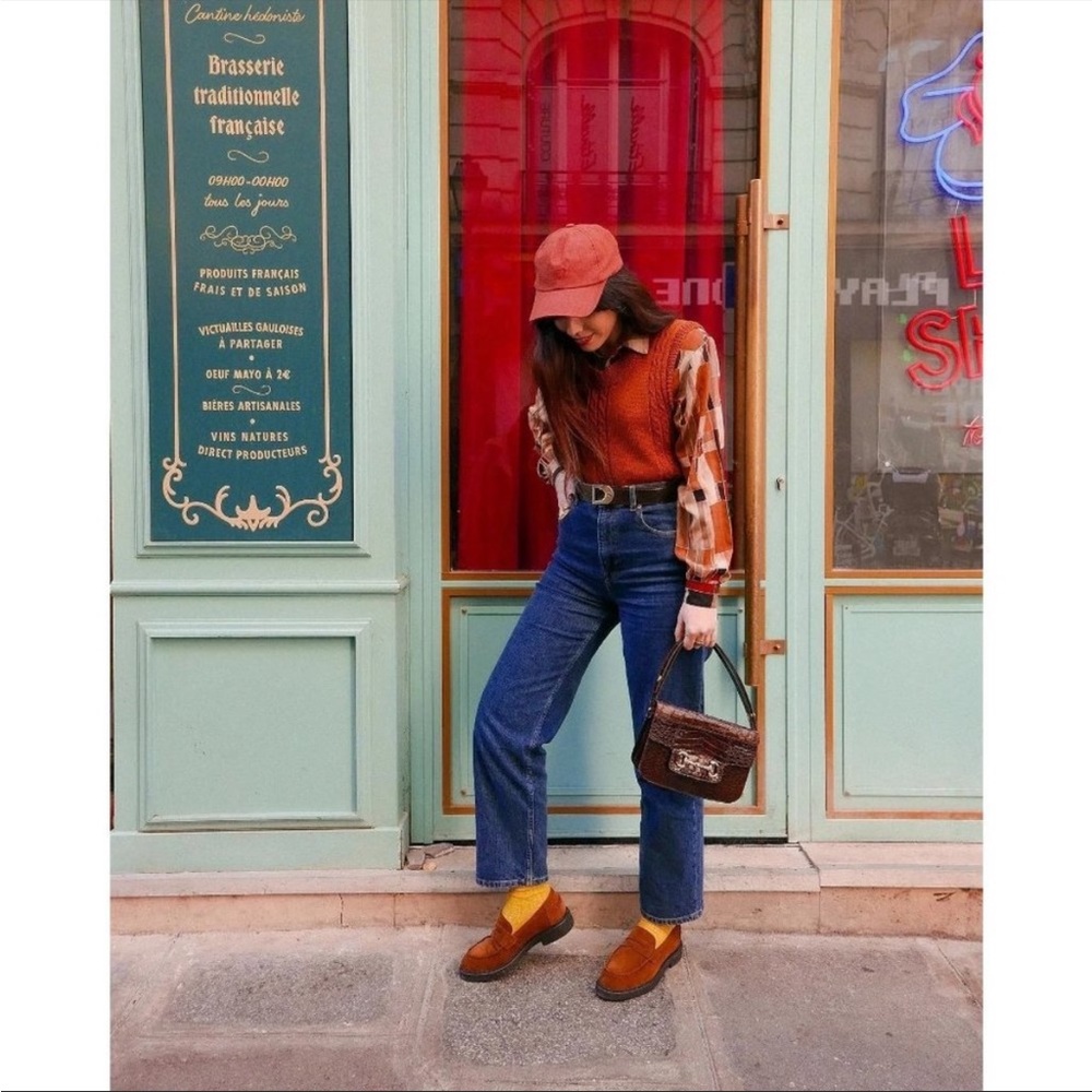 NEW EVERLANE 27 The Way-High Organic Jean Vintage Indigo - Picture 9 of 14